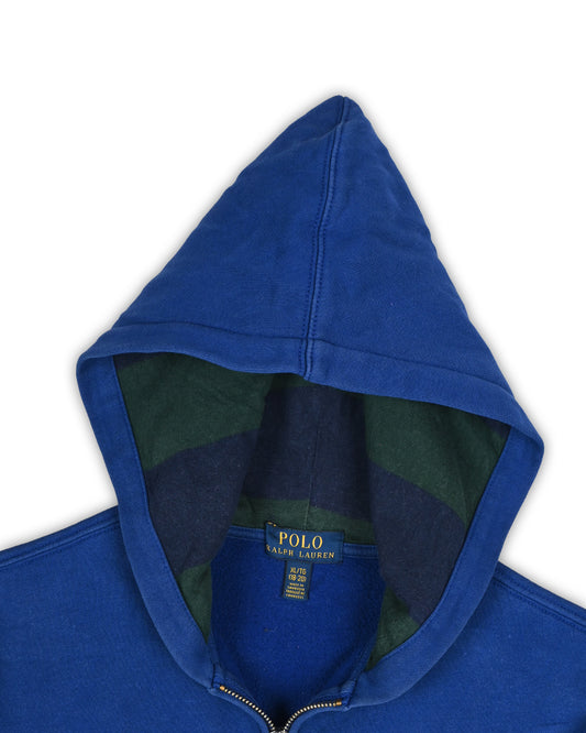 POLO RALPH LAUREN ZIP-UP HOODIE - S