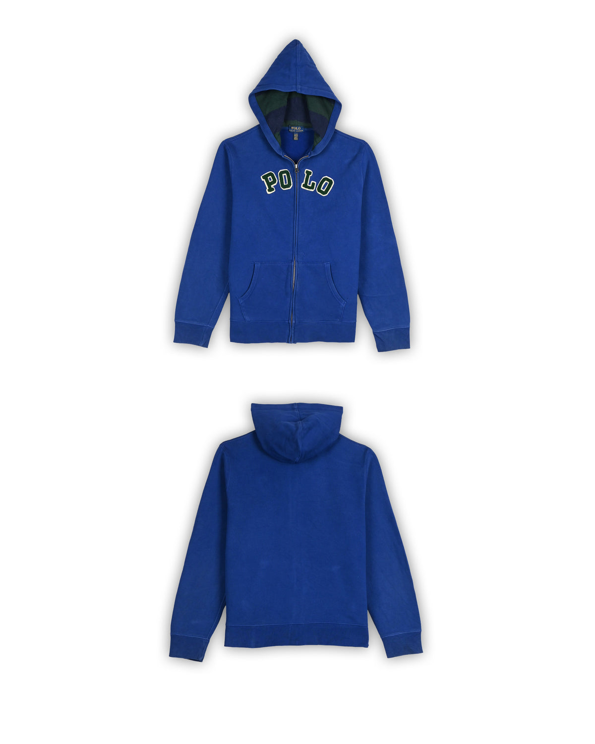 POLO RALPH LAUREN ZIP-UP HOODIE - S