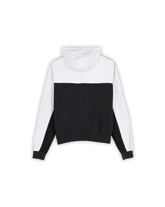 ADIDAS WOMEN'S HOODED WINDBREAKER - M