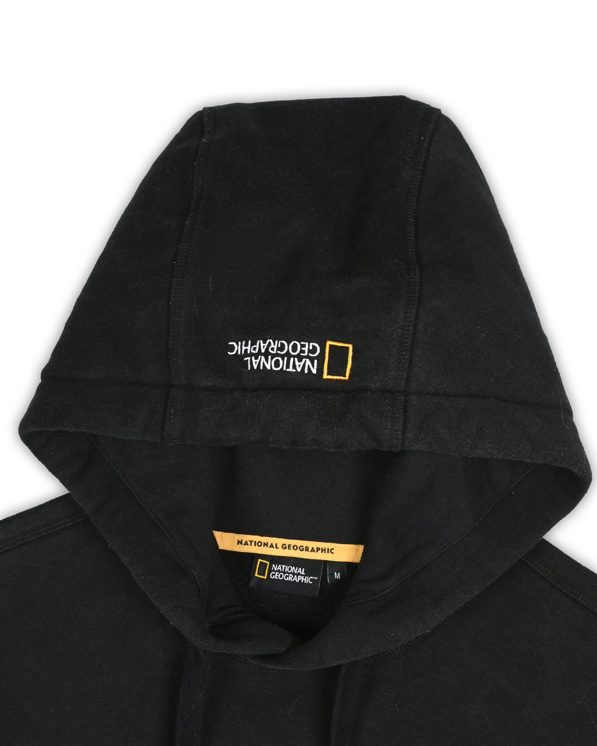 NATIONAL GEOGRAPHIC BLACK UTILITY HOODIE - S