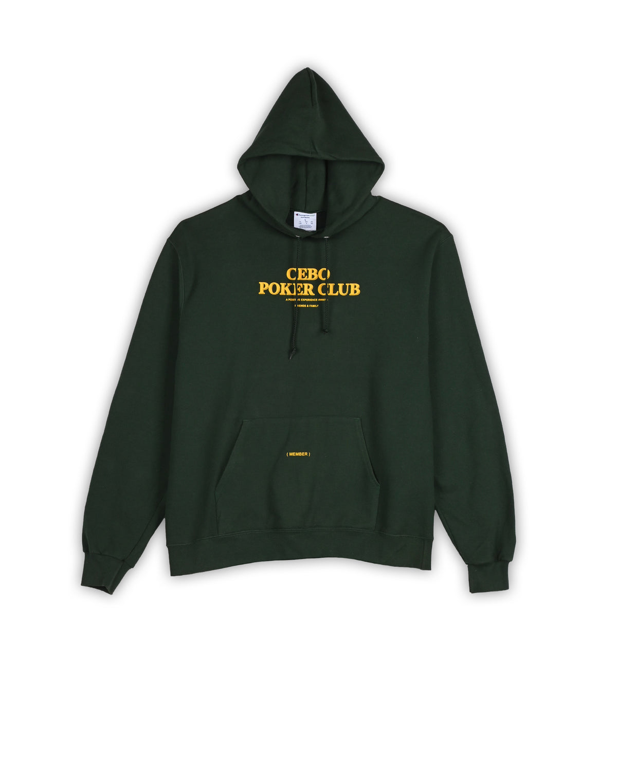 CHAMPION POKER CLUB HOODIE - L