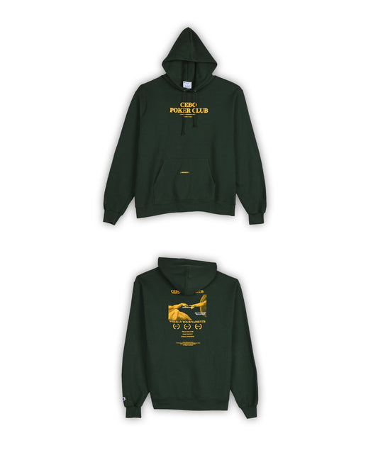 CHAMPION POKER CLUB HOODIE - L