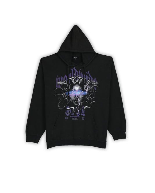 VINTAGE GRAPHIC HOODIE - M
