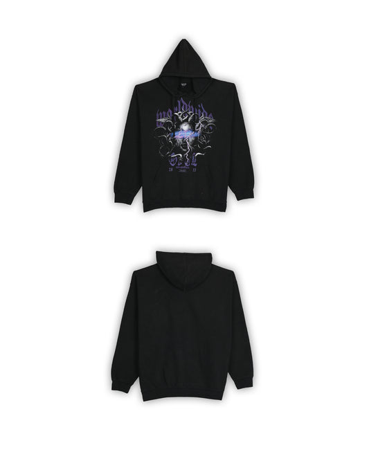 VINTAGE GRAPHIC HOODIE - M