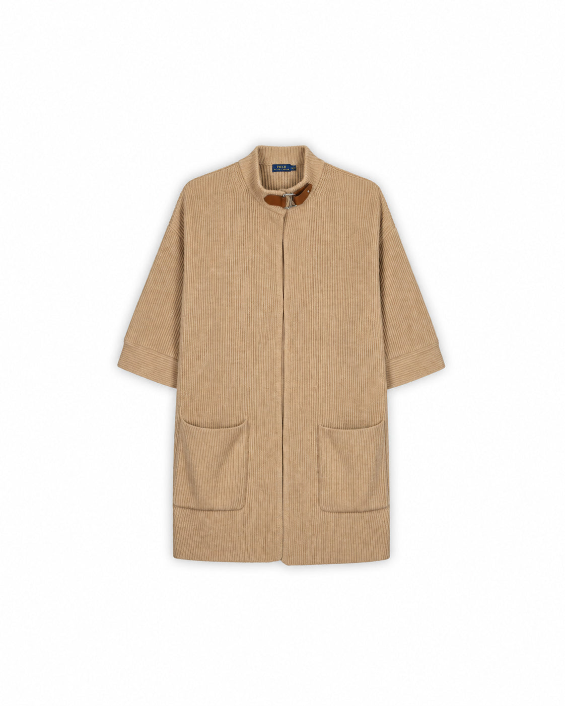 POLO RALPH LAUREN RIBBED WOOL CARDIGAN - M
