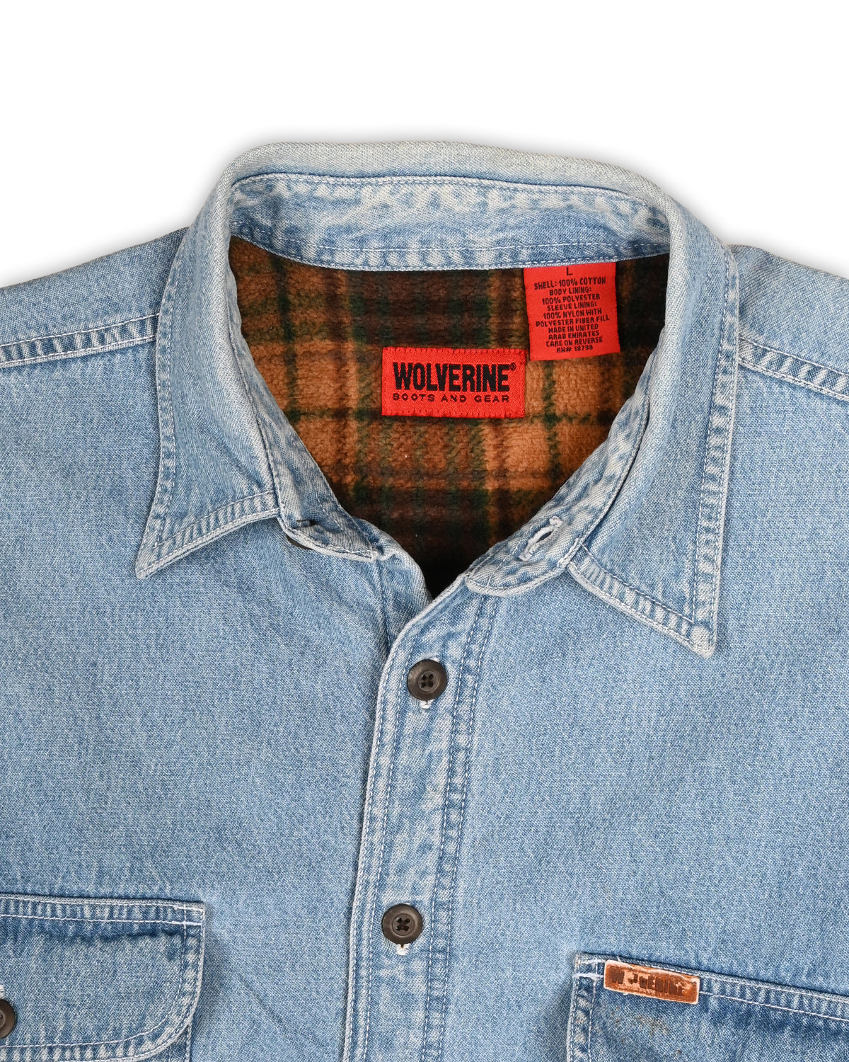 WOLVERINE VINTAGE SHIRT - L