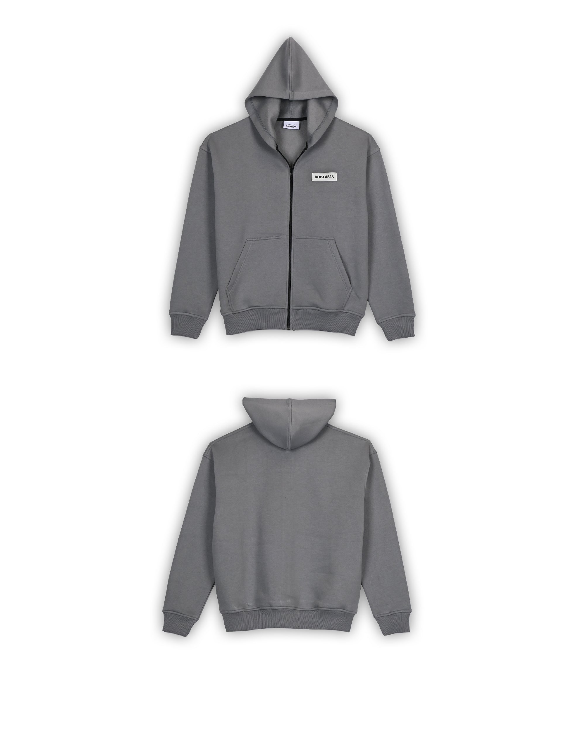 BASIC HOODIE - STONE GREY