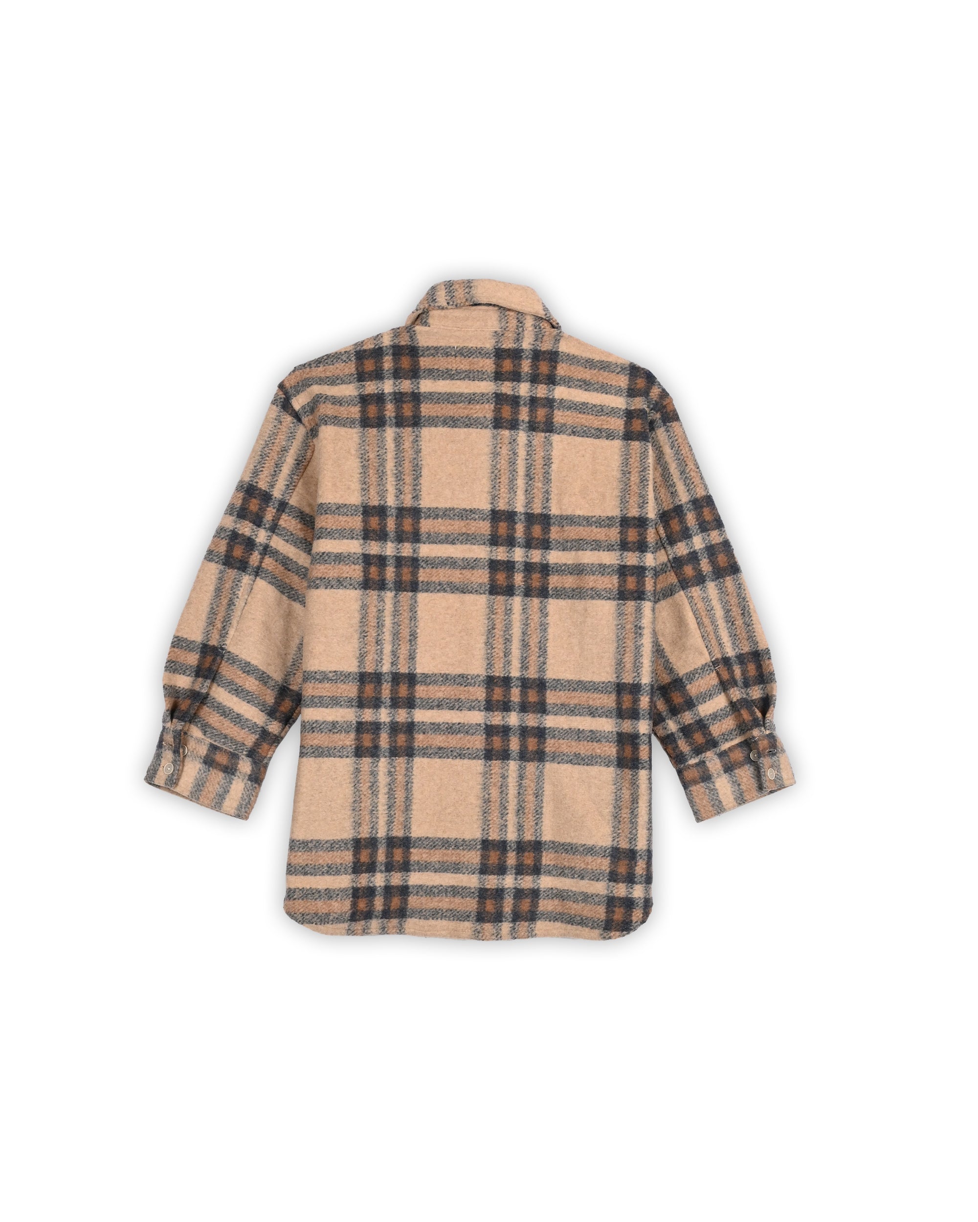 PLAID SHACKET - WOMEN
