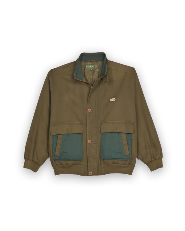 VINTAGE CROCODILE JACKET - L