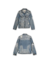 BERSHKA DENIM JACKET - M