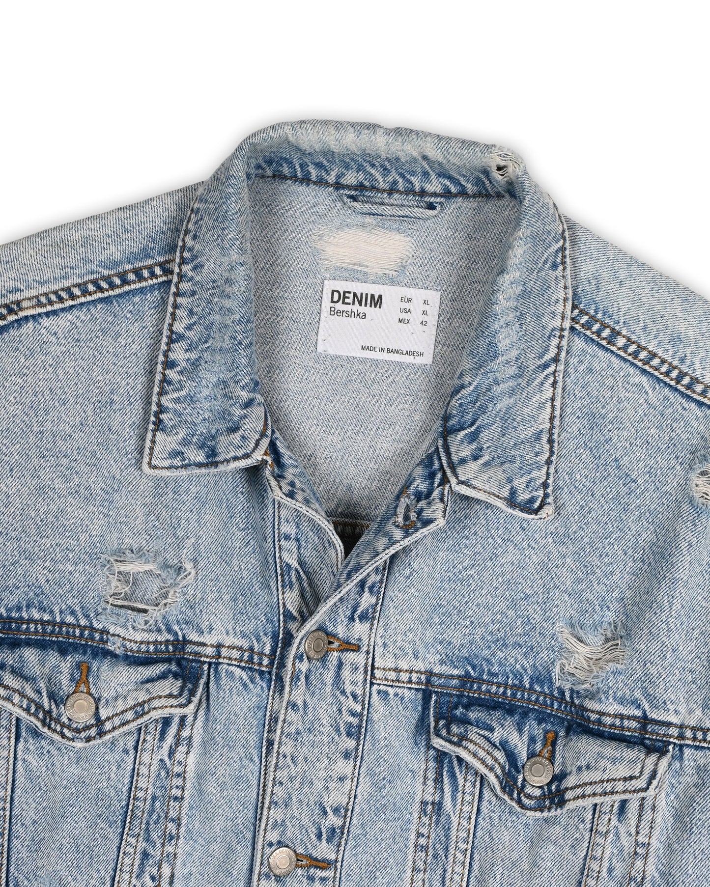BERSHKA DENIM JACKET - XL
