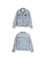 BERSHKA DENIM JACKET - XL