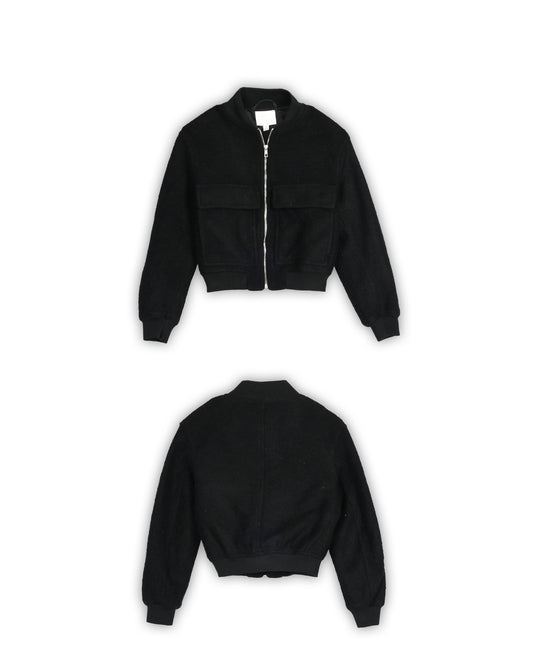 H&M CROPPED JACKET - XS