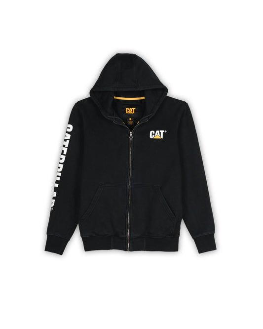 CATERPILLER ZIP-UP HOODIE - M