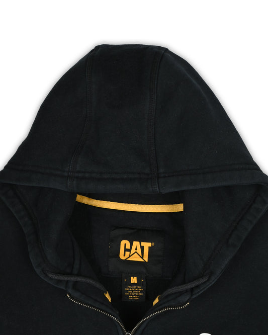 CATERPILLER ZIP-UP HOODIE - M