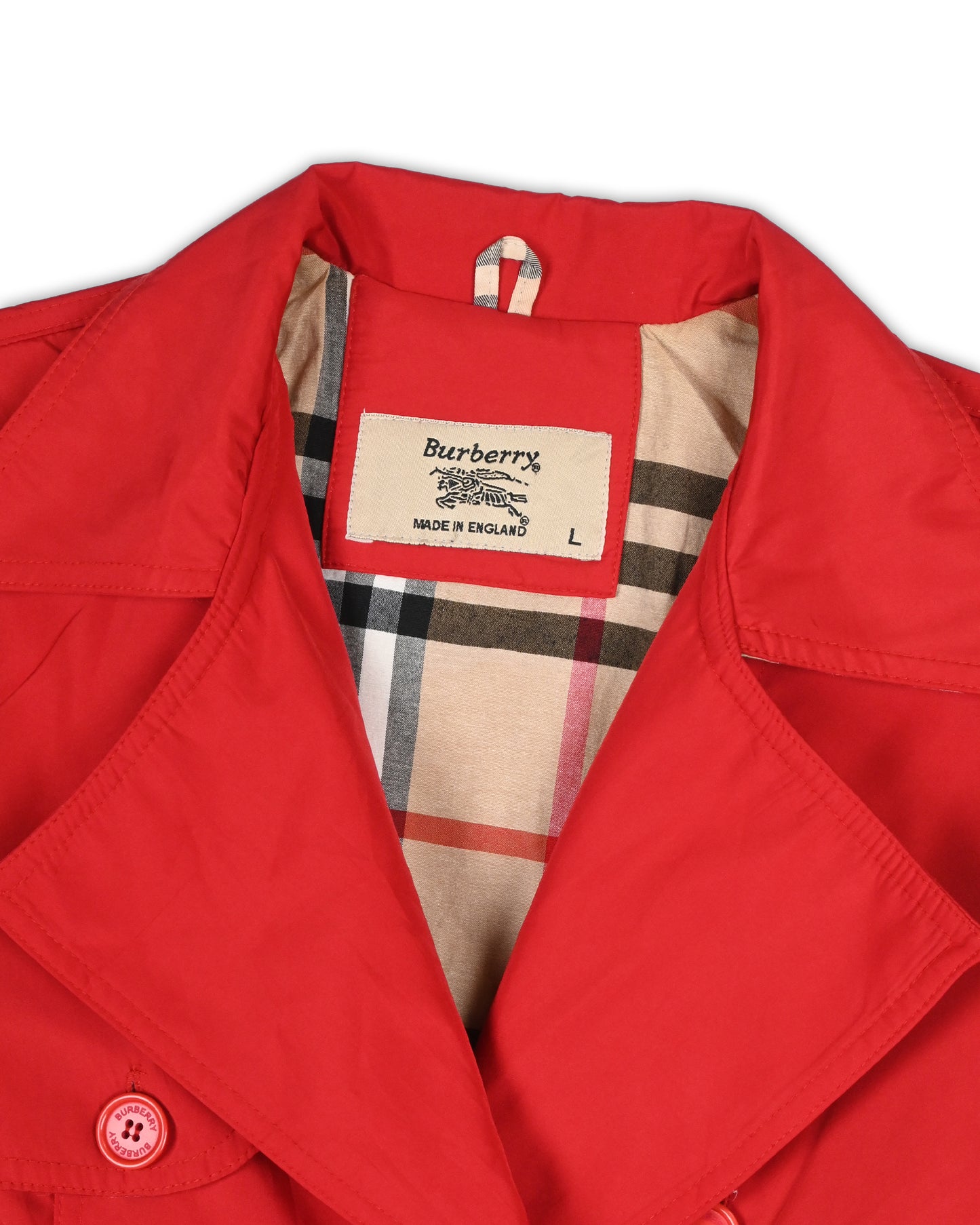 BURBERRY WOMEN'S COAT - L