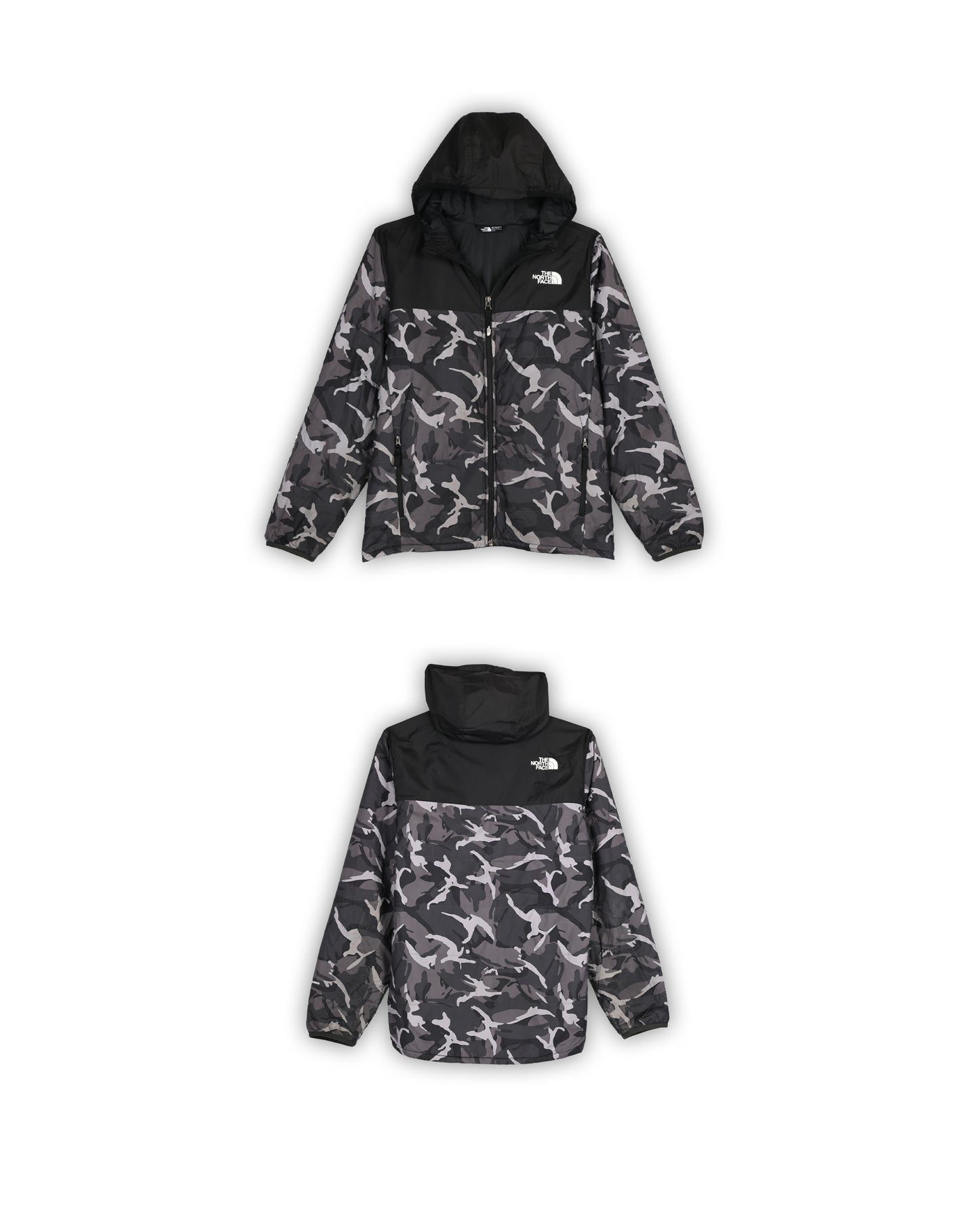 THE NORTH FACE CAMO WINDBREAKER - M