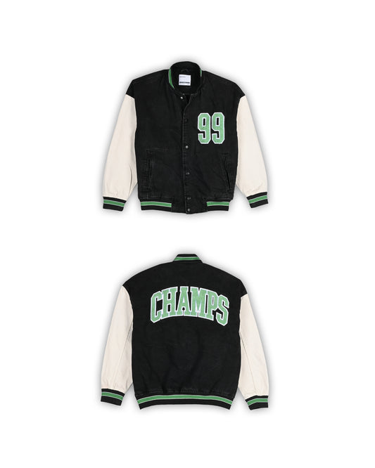 BERSHKA VARSITY JACKET - S