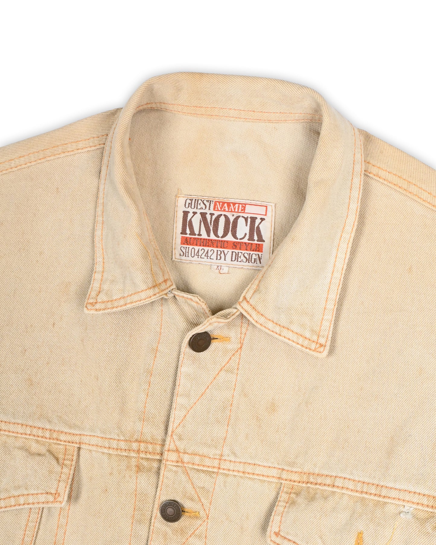 VINTAGE DENIM JACKET - XL