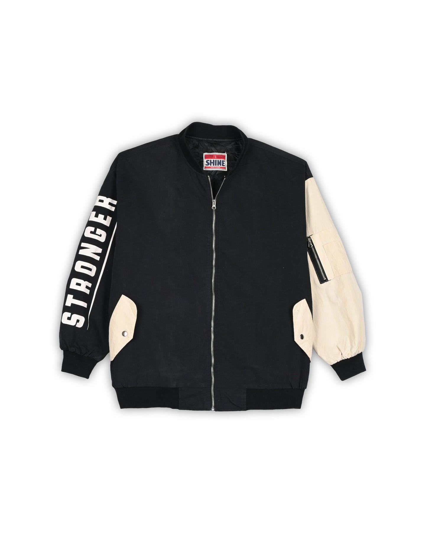 VINTAGE KOREAN VARSITY JACKET - XL