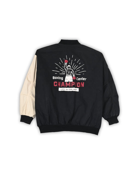 VINTAGE KOREAN VARSITY JACKET - XL