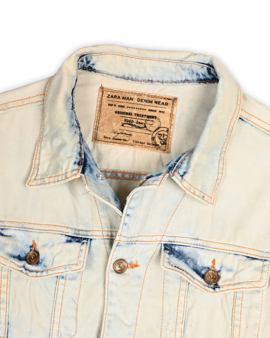 ZARA MAN DENIM JACKET - M