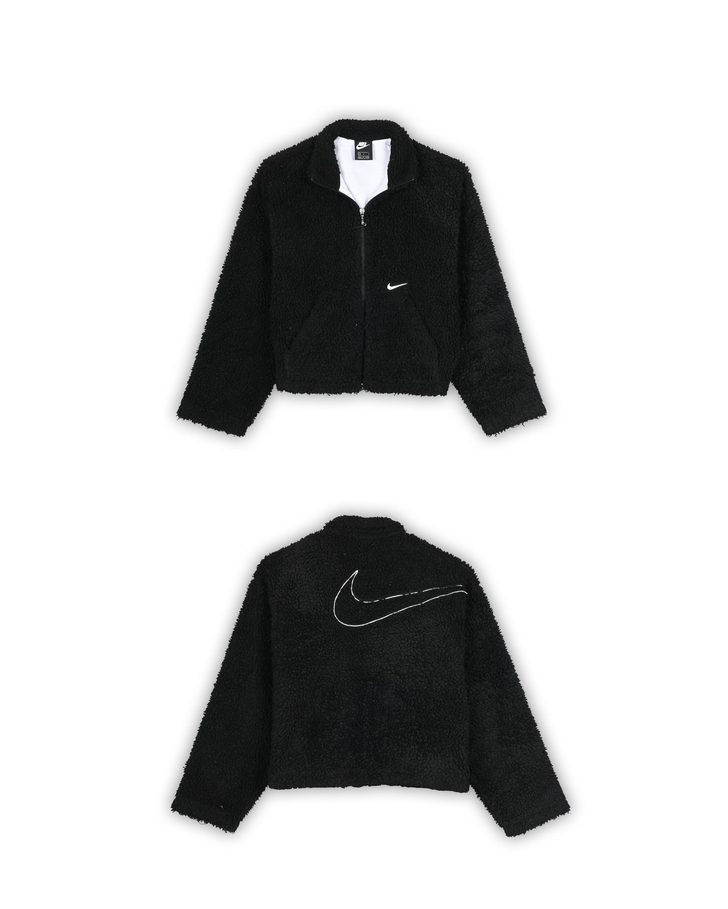 NIKE CROPPED JACKET - L