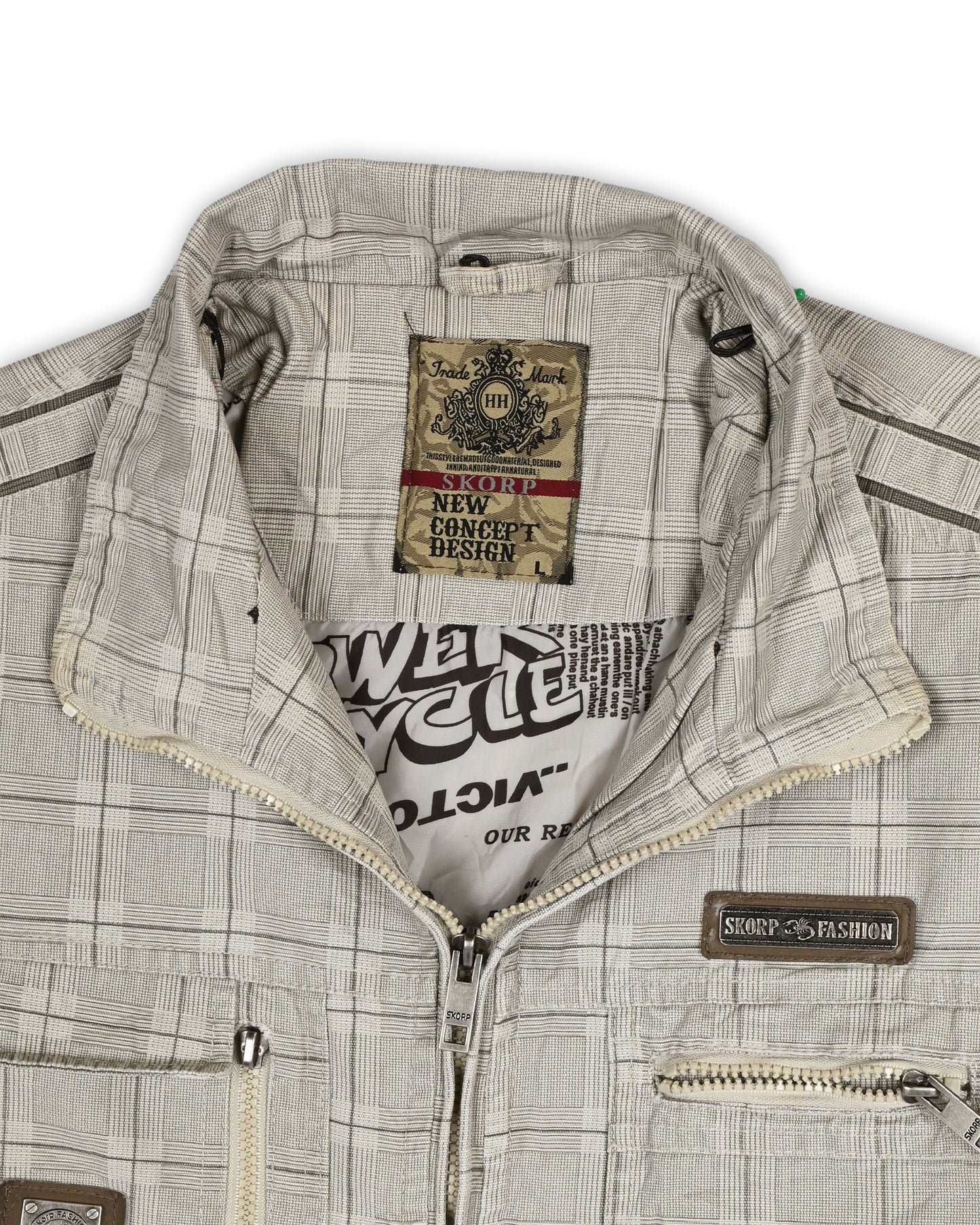 90'S SKORP VINTAGE JACKET - L