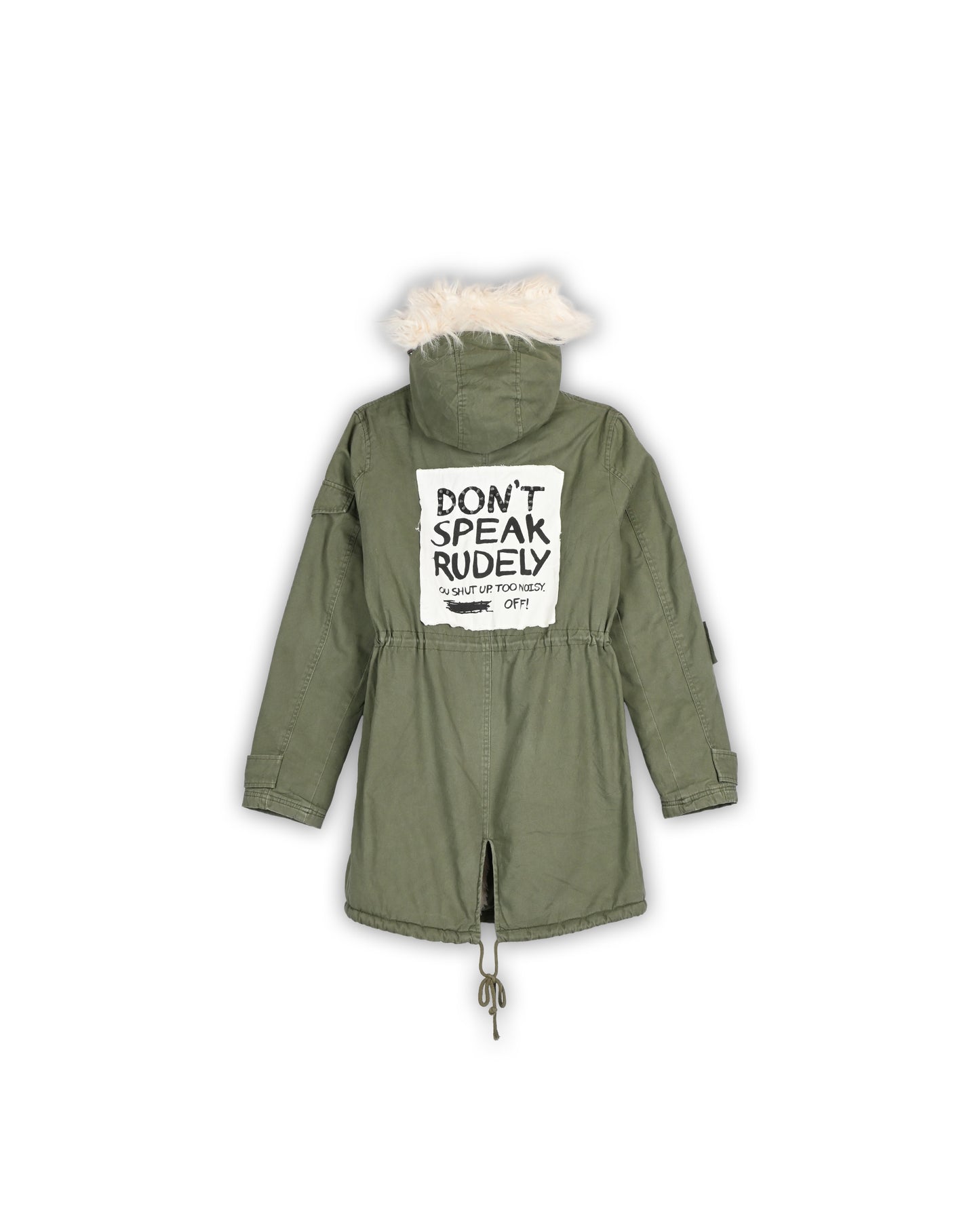 90'S TALLY WEIJL WOMEN'S LONG JACKET - S