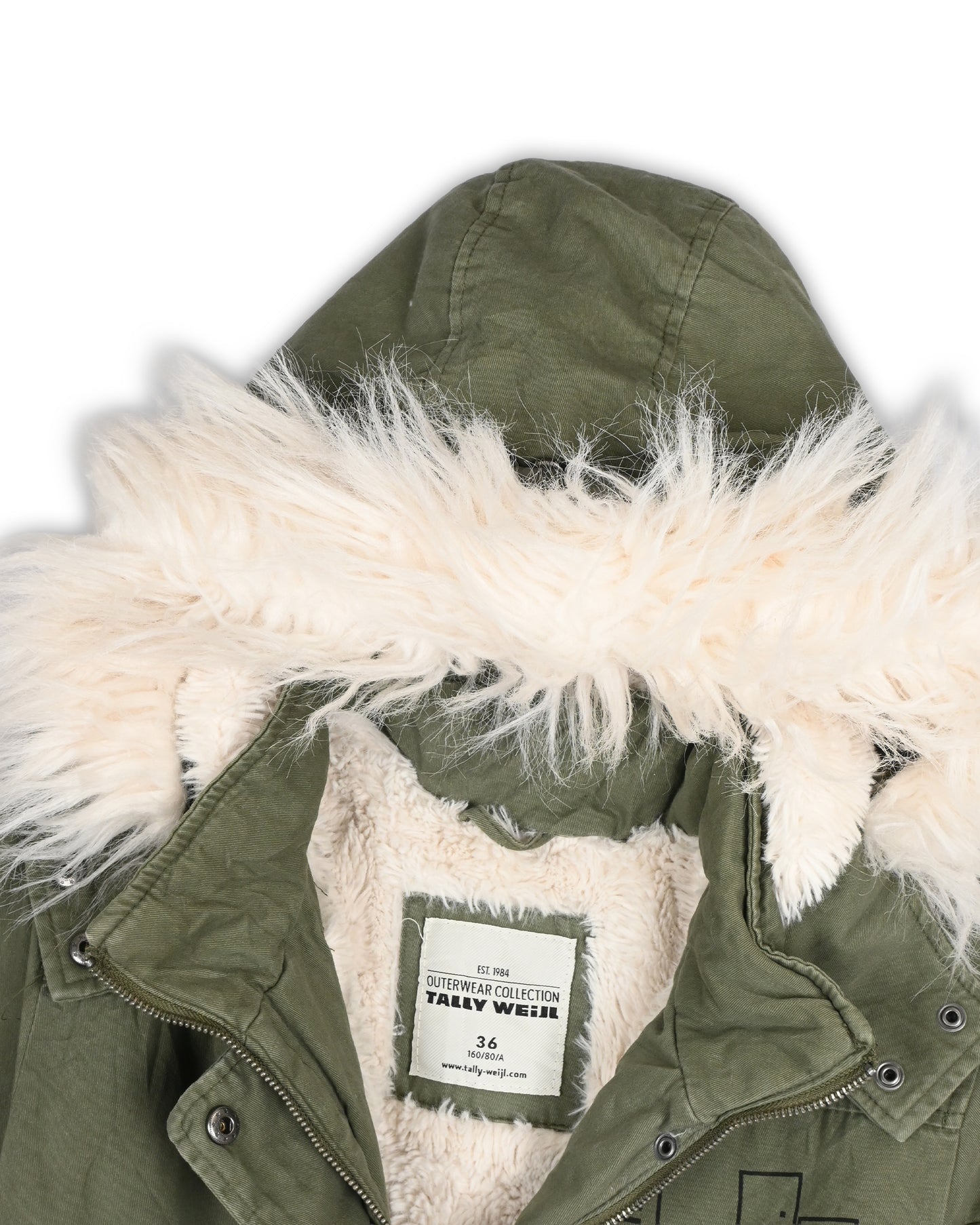 90'S TALLY WEIJL WOMEN'S LONG JACKET - S