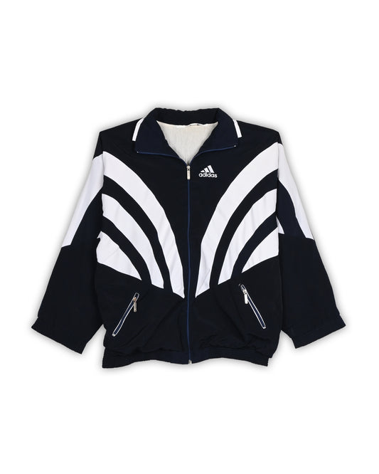 80'S ADIDAS COLORBLOCK TRACK JACKET - XXL