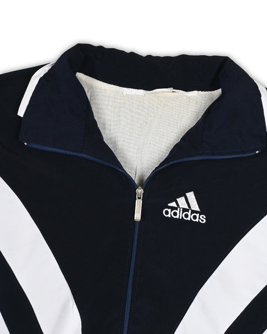 80'S ADIDAS COLORBLOCK TRACK JACKET - XXL