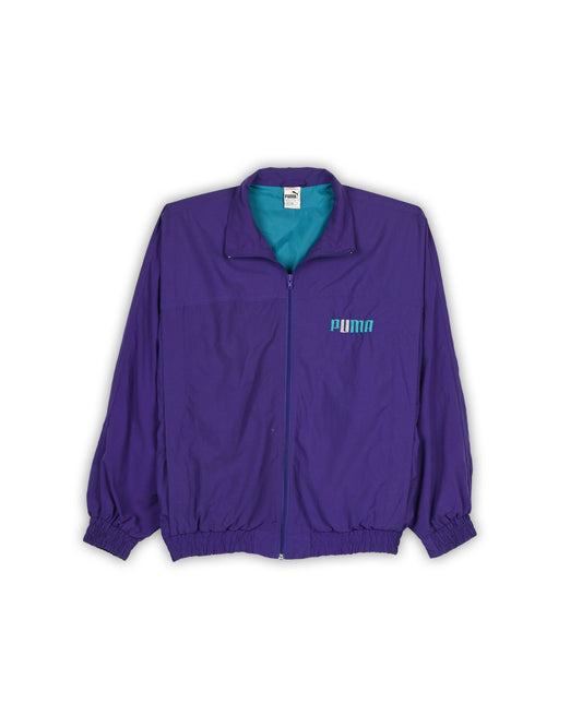 80'S PUMA COLORBLOCK WINDBREAKER  - XXL