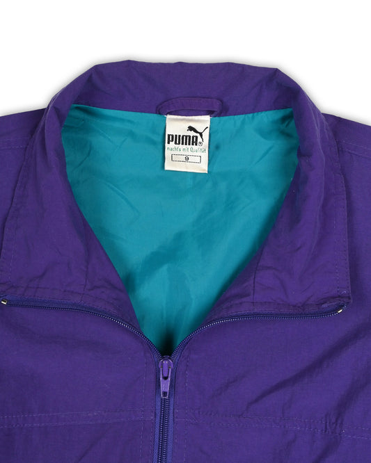 80'S PUMA COLORBLOCK WINDBREAKER  - XXL