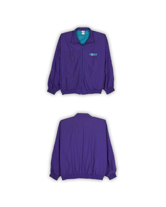 80'S PUMA COLORBLOCK WINDBREAKER  - XXL