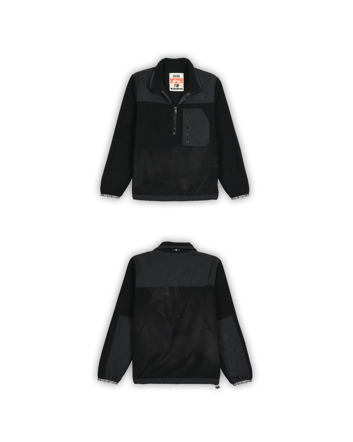 DIESEL 1978 ARCHIVE FLEECE PULLOVER - M