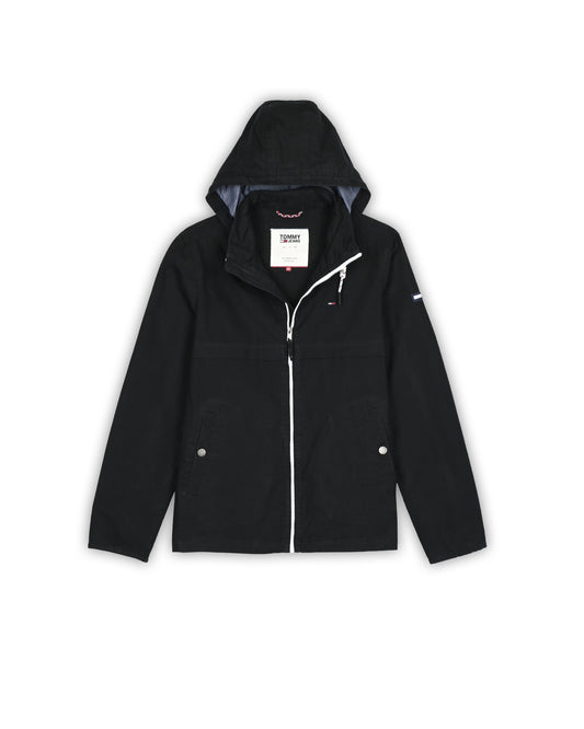 TOMMY JEANS HOODED UTILITY JACKET - L