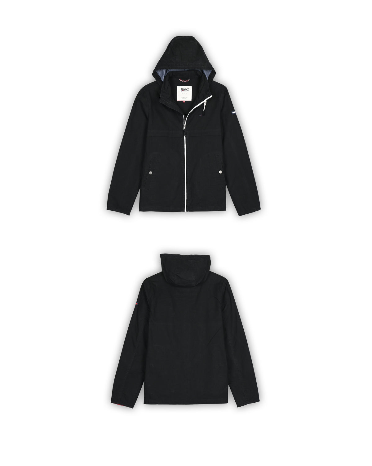 TOMMY JEANS HOODED UTILITY JACKET - L