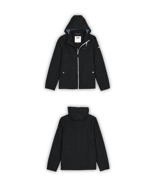 TOMMY JEANS HOODED UTILITY JACKET - L