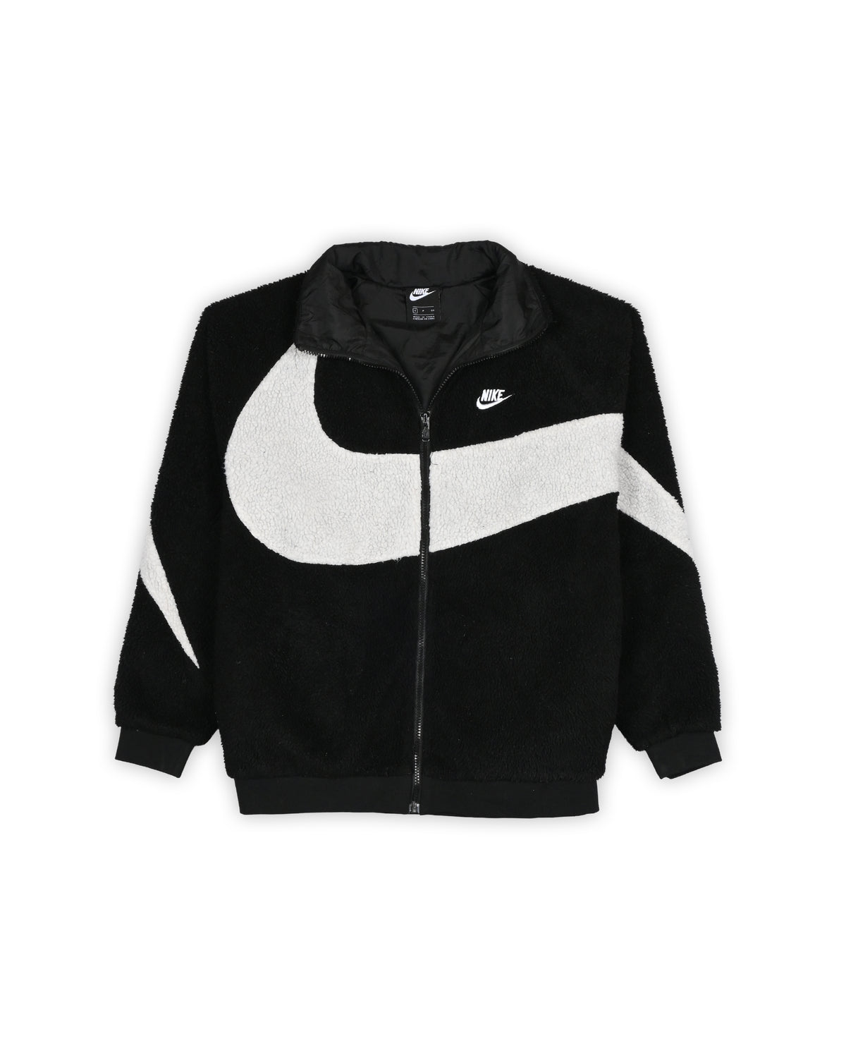 NIKE BIG SWOOSH SHERPA JACKET - S