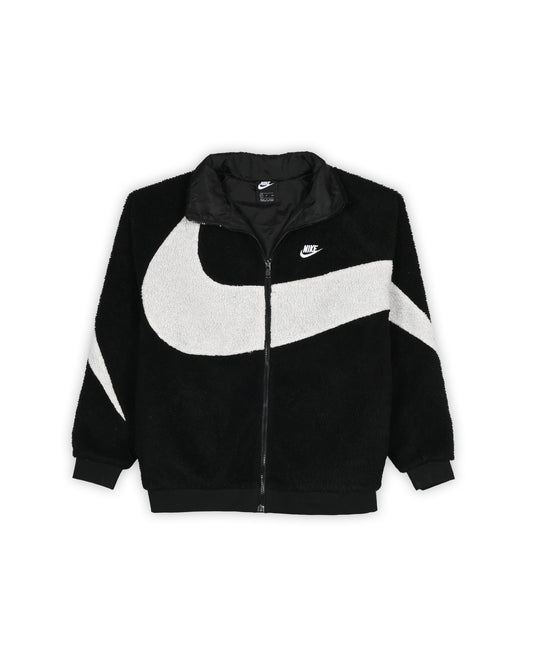 NIKE BIG SWOOSH SHERPA JACKET - S