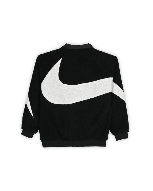 NIKE BIG SWOOSH SHERPA JACKET - S