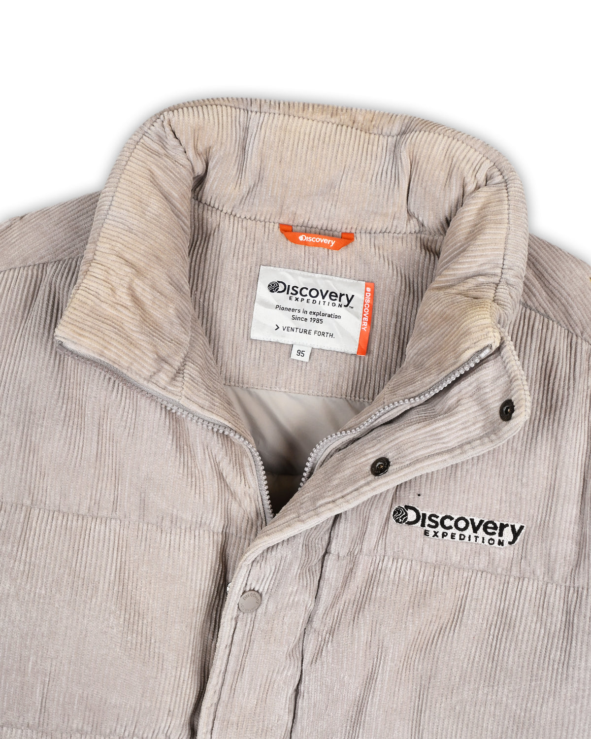 DISCOVERY EXPEDITION CORDUROY PUFFER JACKET - M