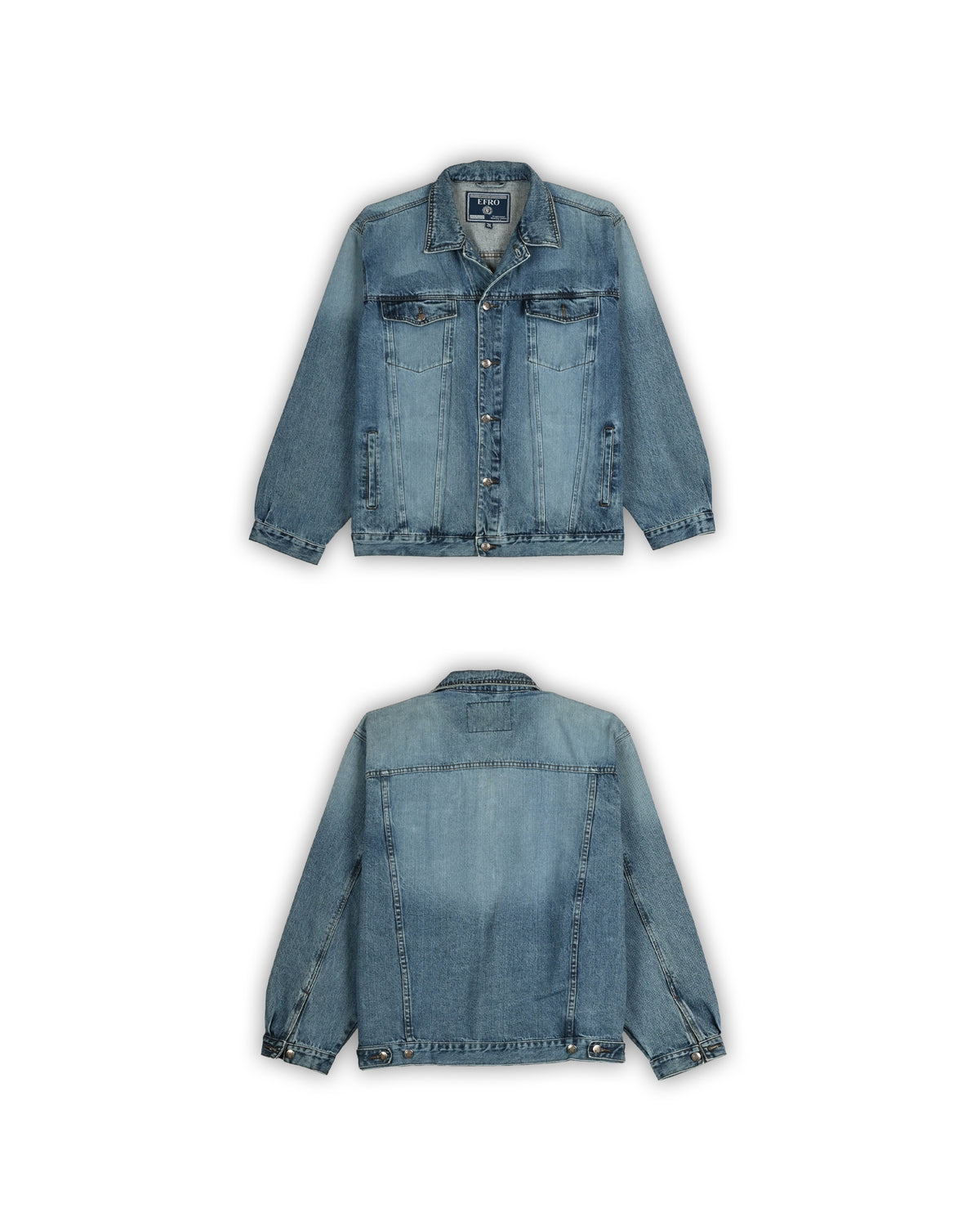 90'S EFRO DENIM JACKET - XXL