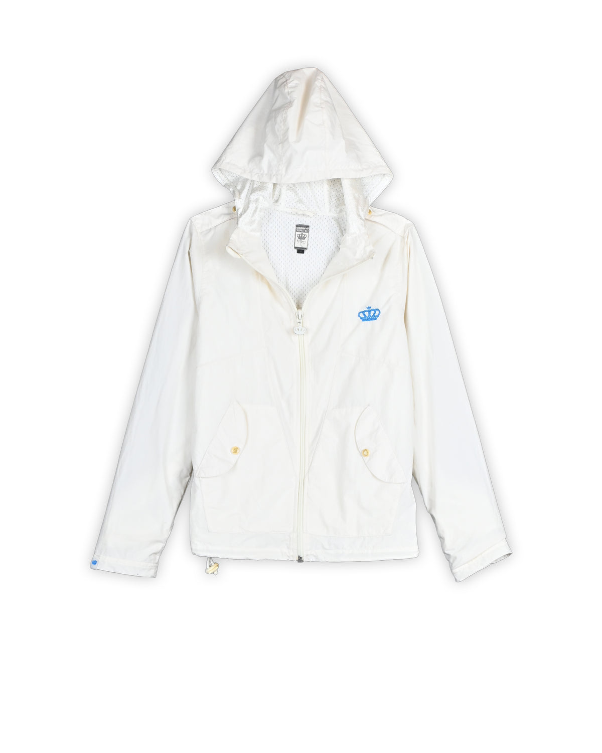 ADIDAS RESPECT M.E. BY MISSY ELLIOTT HOODED WINDCHEATER - XS