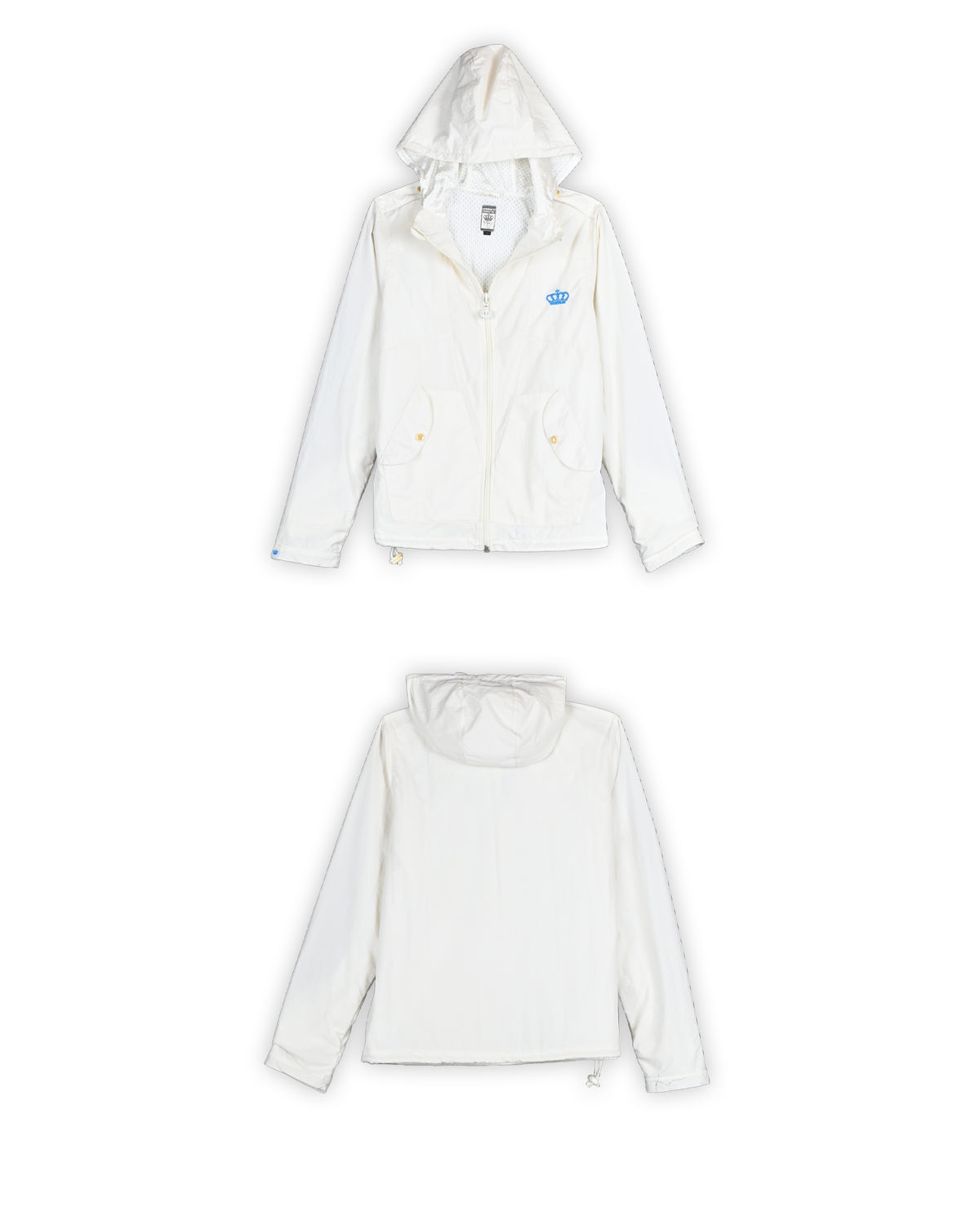 ADIDAS RESPECT M.E. BY MISSY ELLIOTT HOODED WINDCHEATER - XS