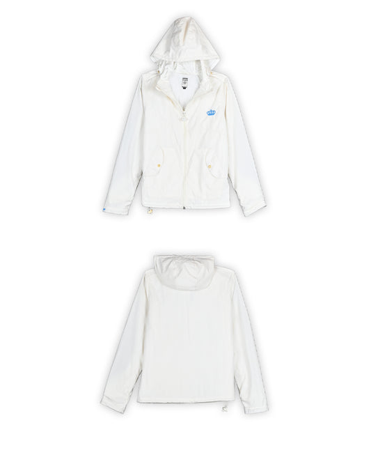 ADIDAS RESPECT M.E. BY MISSY ELLIOTT HOODED WINDCHEATER - XS