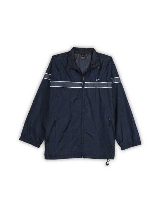 NIKE REFLECTIVE STRIPE WINDBREAKER JACKET - XL