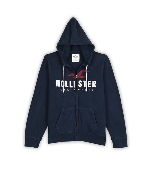 HOLLISTER ZIP-UP HOODED JACKET - XL