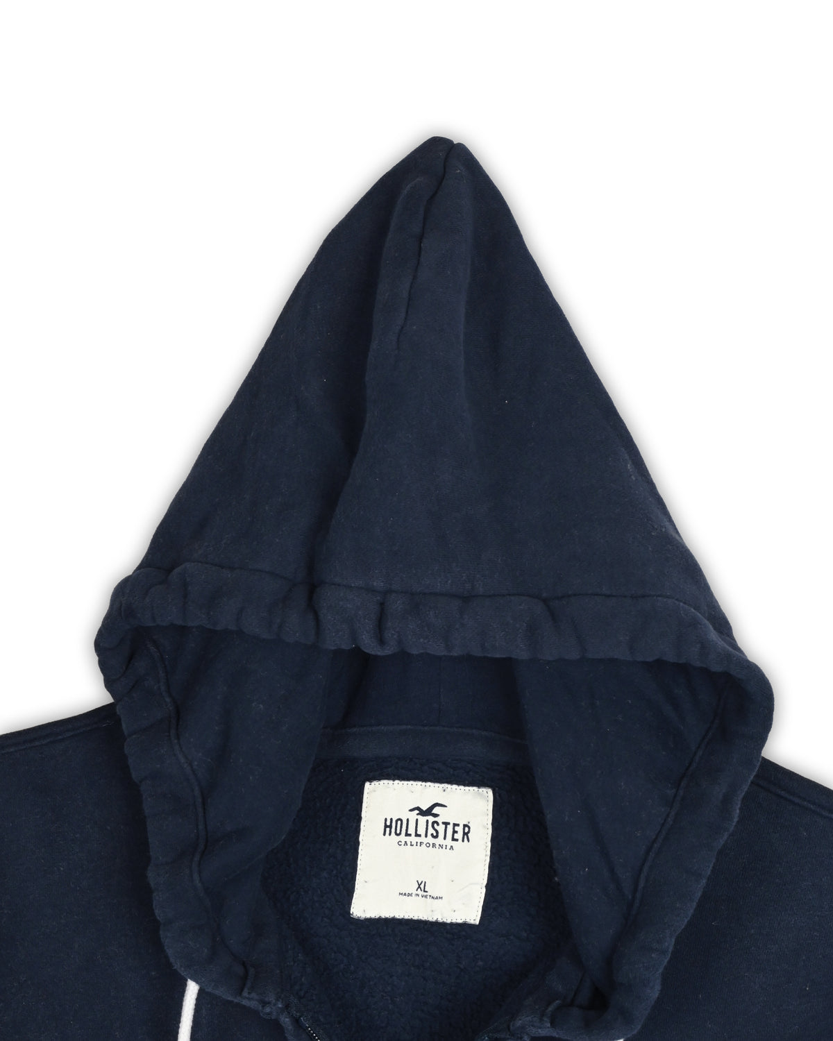 HOLLISTER ZIP-UP HOODED JACKET - XL